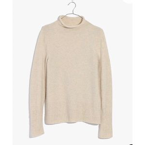 Madewell Inland Turtleneck Sweater in Coziest Yarn